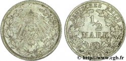 ALLEMAGNE 1/2 Mark Empire aigle impérial 1916 Berlin