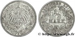 ALLEMAGNE 1/2 Mark Empire aigle impérial 1915 Karlsruhe