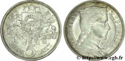 LETONIA 5 Lati 1931  MBC+ 