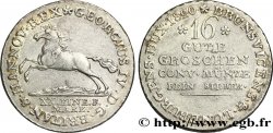 ALLEMAGNE - HANOVRE 16 Gute Groschen Royaume de Hanovre frappe au nom de Georges IV roi de Grande-Bretagne et de Hanovre / cheval 1820 