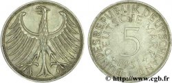 ALLEMAGNE 5 Mark aigle 1951 Stuttgart - F TTB 