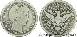 ÉTATS-UNIS D&nbsp;AMÉRIQUE 1/4 Dollar Barber 1909 Denver