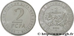 ÉTATS DE L AFRIQUE CENTRALE 2 Francs CEMAC fruits tropicaux 2006 Paris SPL 