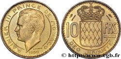 MONACO Essai de 10 Francs prince Rainier III 1950 Paris