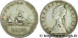 ITALIA 500 Lire “caravelles” / dame du style de la renaissance 1961 Rome - R BC+ 