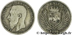 CONGO - ÉTAT INDÉPENDANT DU CONGO 50 Centimes Léopold II 1896  TB 