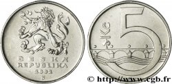 CZECH REPUBLIC 5 Korun lion tchèque / pont Charles de Pragues sur la Vlatva 2002 Jablonec nad Nisou