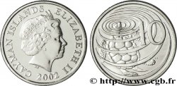 KAIMANINSELN 10 Cents Elisabeth II / tortue 2002 Cardiff, British Royal Mint