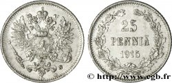 FINLAND 25 Pennia 1915 Helsinki