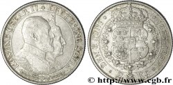 SUÈDE 2 Kronor noces d’or du roi Oscar II et de la reine Sophie de Nassau 1907  SUP 