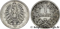 ALLEMAGNE 1 Mark Empire aigle impérial 1881 Karlsruhe - G