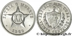 CUBA 20 Centavos 1969 