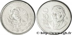 MEXICO 50 Pesos aigle mexicain / Benito Juarez 1990 Mexico MS 