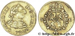 ESPAGNE 1/2 Escudo Charles III / armes C 1788 Séville - S
