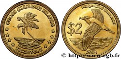 KEELING COCOS ISLANDS 2 Dollars Puffin fouquet (Puffinus pacificus)  2004 