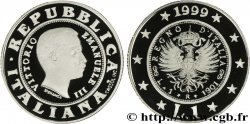 ITALY 1 Lire BE “Storia della Lira”, émission de 1901 : Victor-Emmanuel III / aigle héraldique 1999 Rome - R MS 