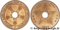 CONGO FREE STATE 10 Centimes 1894  AU 