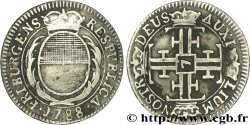 SWITZERLAND - CANTON OF FRIBOURG 7 Kreuzer canton de Fribourg 1788  VF 