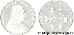 VATICAN AND PAPAL STATES 500 Lire BE 70e anniversaire de la création de l’état de la Cité du Vatican Jean Paul II / armes pontificales 1999 Rome MS 