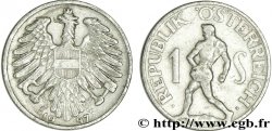 AUSTRIA 1 Schilling aigle / semeur 1947 