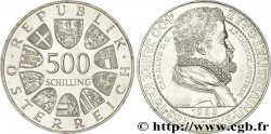 AUTRICHE 500 Schilling 400e anniversaire de l’université de Graz par l’Archiduc Charles II de Habsbourg 1985 