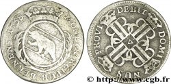 SWITZERLAND - CANTON OF BERN 20 Kreuzer canton de Berne ours 1758  VF 