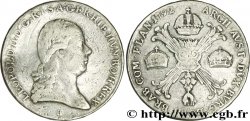 BELGIQUE - PAYS-BAS AUTRICHIENS 1 Kronenthaler Pays-Bas Autrichiens Léopold II / armes aux trois couronnes 1792 Günzburg - H