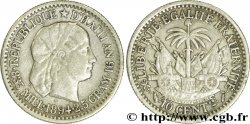 HAITI 10 Centimes emblème “Liberté créole” de Roty 1894 Paris