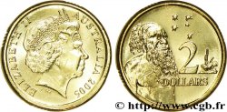 AUSTRALIA 2 Dollars Elisabeth II / aborigène 2005  MS 