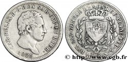 ITALIE - ROYAUME DE SARDAIGNE 2 Lire Charles-Félix 1825 Turin