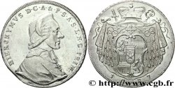 AUSTRIA - SALZBURG 1 Thaler Archevéché de Salzbourg frappé au nom de Jérôme, comte de Colloredo von Wallsee und Mels / manteau d’armes couronné 1787  AU 