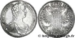 AUTRICHE 1 Thaler Marie-Thérèse / aigle bicéphale héraldique 1757 Vienne