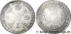 BELGIQUE - PAYS-BAS AUTRICHIENS 1 Kronenthaler Pays-Bas Autrichiens frappe au nom de François Ier / croix de St André aux trois couronnes 1763 Bruxelles TB+ 