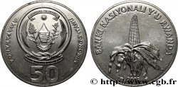 RWANDA 50 Francs emblème / épis de mais 2003 