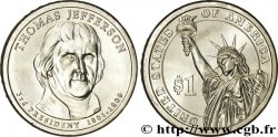 ÉTATS-UNIS D AMÉRIQUE 1 Dollar Présidentiel Thomas Jefferson tranche B 2007 Denver