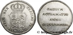 ESPAÑA Médaille de proclamation de Cadiz pour Charles IV 1789 Cadiz