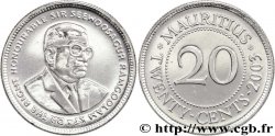 MAURITIUS 20 Cents Sir Seewoosagur Ramgoolam 2003 