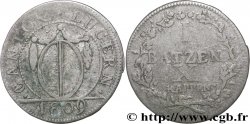 SUISSE - CANTON LUCERNA 1 Batzen - Canton de Lucerne 1809  q.MB 