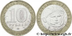 RUSSIA 10 Roubles Youri Gagarine 2001 Moscou