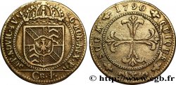 SUISSE - CANTON DE NEUCHATEL 4 Kreuzer (1 Batzen) Frédéric Guillaume II 1790 