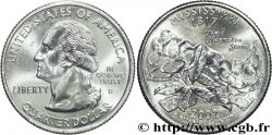 UNITED STATES OF AMERICA 1/4 Dollar Mississippi : the ‘magnolia state’ 2002 Denver