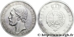 DEUTSCHLAND - MECKLENBURG-SCHWERIN-STRELITZ 1 Thaler Frédéric-Guillaume grand-duc / armes couronnées 1870 Berlin VZ 