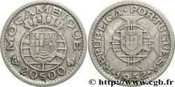 MOZAMBIQUE 20 Escudos colonie portugaise du Mozambique 1952  TTB 