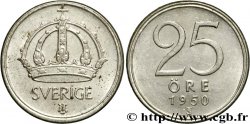SWEDEN 25 Ore Gustave V 1950  AU 