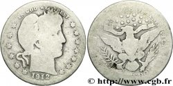 ÉTATS-UNIS D&nbsp;AMÉRIQUE 1/4 Dollar Barber 1912 Philadelphie