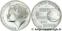 ITALIE 10000 Lire Coupe du Monde de football France 98 1998 Rome - R FDC 