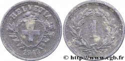 SUISSE 1 Centime Croix Suisse 1942 Berne - B TB 
