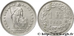 SWITZERLAND 1 Franc Helvetia 1968 Berne - B AU 