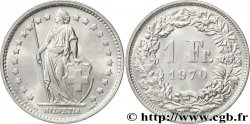 SUISSE 1 Franc Helvetia 1970 Berne SPL 
