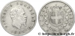 ITALIE 2 Lire Victor Emmanuel II 1863 Naples - N